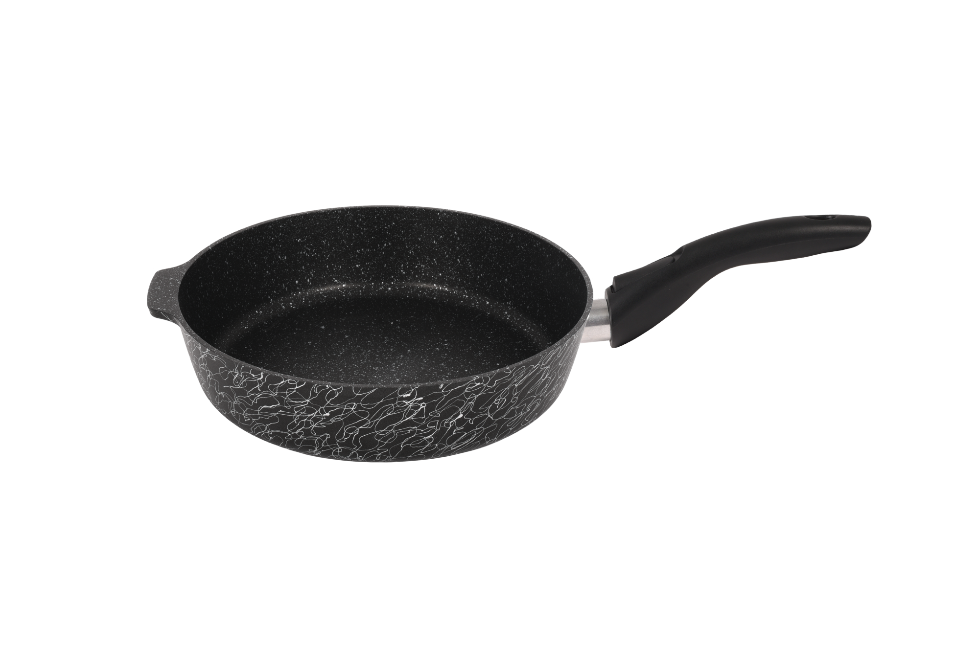 сгчс242а Сковорода 24 см со съёмной ручкой, со стеклянной крышкой Грация (черный серебро) 2 пнг  сгчс242а Сковорода 24 см со съёмной ручкой, со стеклянной крышкой Грация (черный серебро) 2 пнг